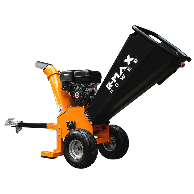 K-MAXPOWER NEW TYPE YELLOW AND BLACK COLOR 15HU WOOD CHIPPER