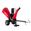5.5kw Power 400V 12cm Diameter Chipping Branch Blades Plant Electric Wood Chipper with Electric Box 