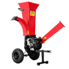 Pull Start 2inch Chipping Capacity Gas Wood Chipper with TUV CE Certificate