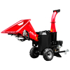 15sf Instock K-Maxpower Wholesale 15HP Wood Chipper Electric Start High Efficient Autofeed Mobile Disc Tree Shredder