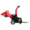 15sf Wholesale 15HP Electric Start Autofeed Little Branch Mobile Disc Efficient Wood Chipper Shredder
